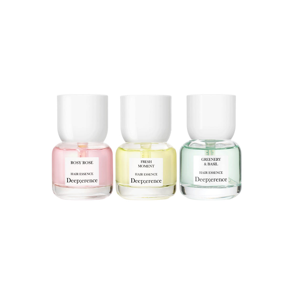 딥퍼랑스 퍼퓸 헤어 오일 에센스 30ml 3종 택1 (로지로즈/프레쉬모먼트/그리너리&바질)(Deeperence Perfume Hair Oil Essence 30ml – Choose 1 of 3 (Rosy Rose / Fresh Moment / Greenery & Basil))