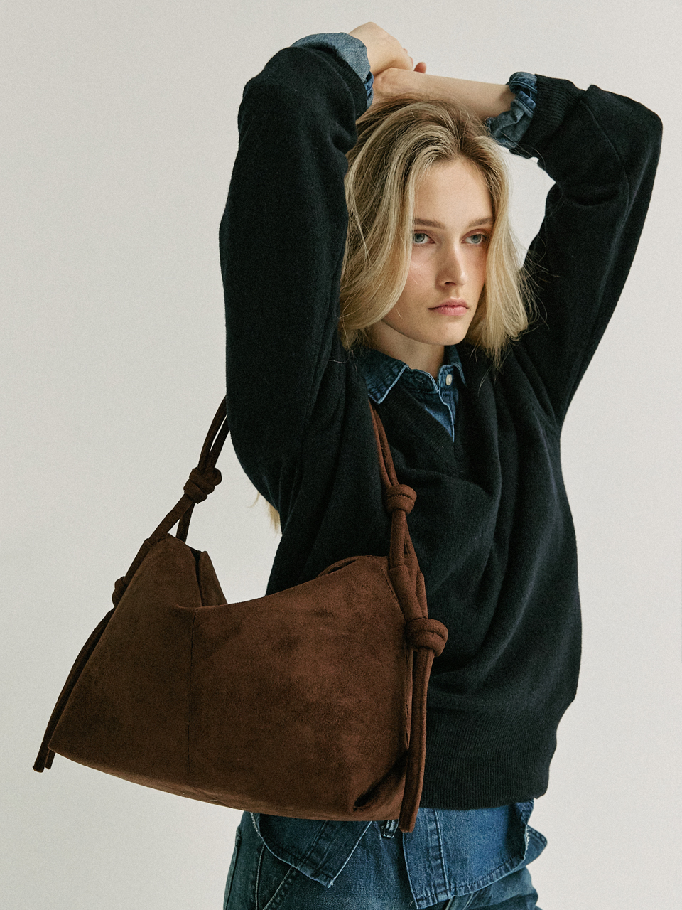 모어모르 노디백 스웨이드(moremorr Nodi Bag Suede) - 6