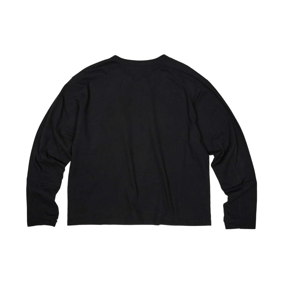 이티씨이 베이스 사이드 패널 롱 슬리브 블랙(ETCE Base Side Panel Long Sleeve Black) - 2