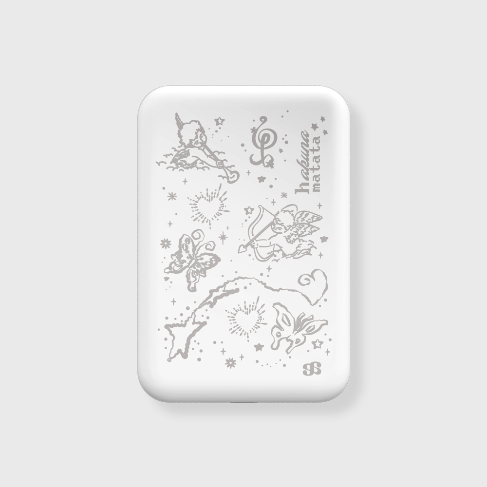 어프어프 하쿠나마타타 맥세이프 보조배터리 5000mAh(earpearp Hakuna Matata MagSafe Power Bank 5000mAh) - 2