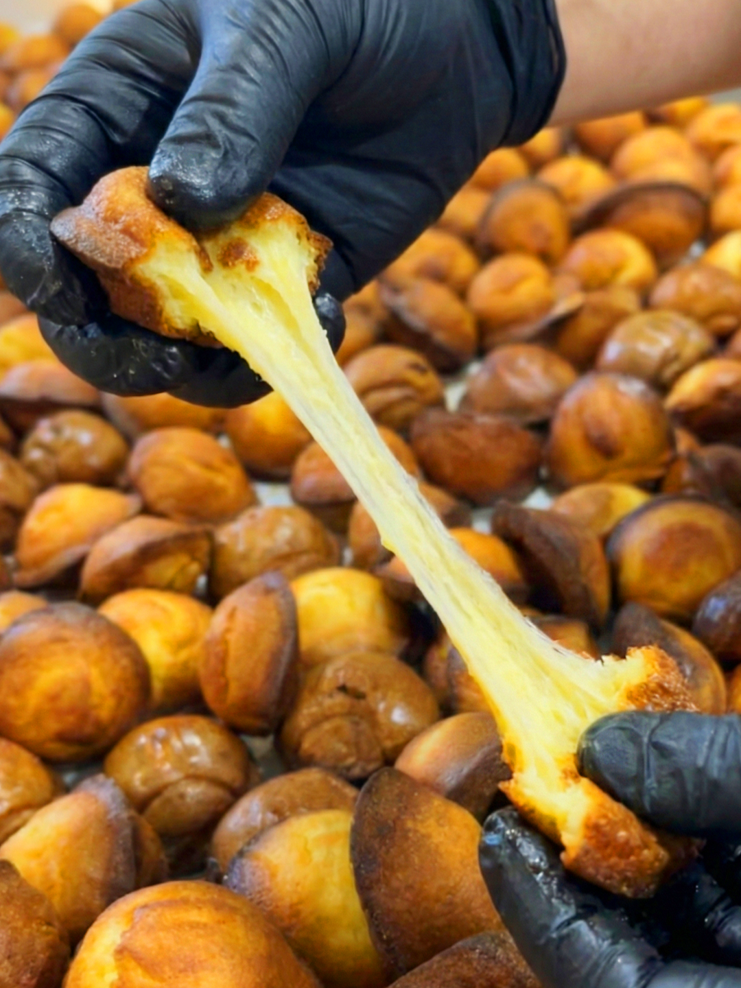 [KREAM 단독] tongtonge Crispy & Chewy Gluten-Free Butter Rice Cake, THE BAREUN TTEOK Chestnut Cream Tteok (60g *6EA) 1Box 착용 스타일 - 3