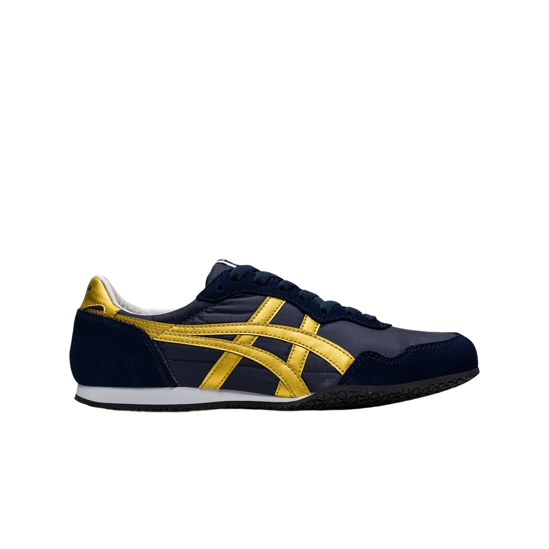 1183B400-400 Onitsuka Tiger Serrano Navy Gold