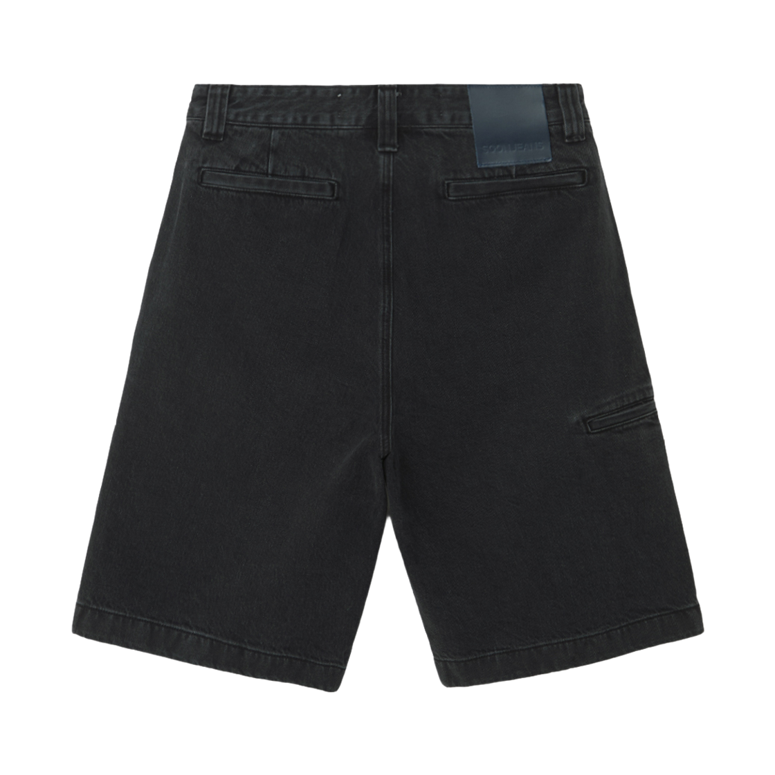 순진 호랑지 캔톤 버뮤다 팬츠 블랙(SOONJEANS Horangee Canton Bermuda Pants Black) - 2