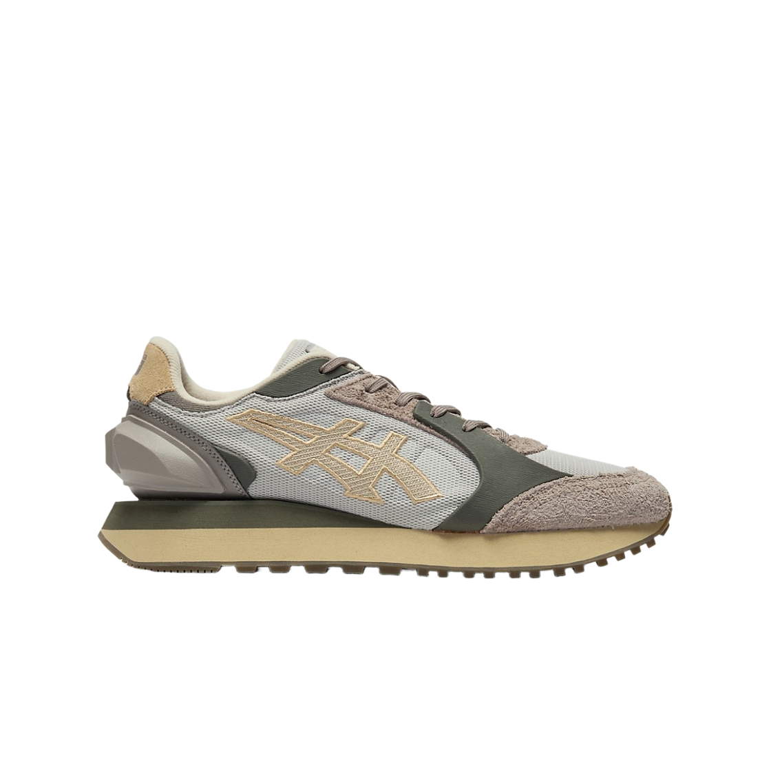 오니츠카 타이거 모아지 CO 오이스터 그레이 페더 그레이(Onitsuka Tiger Moage Co Oyster Grey Feather Grey)