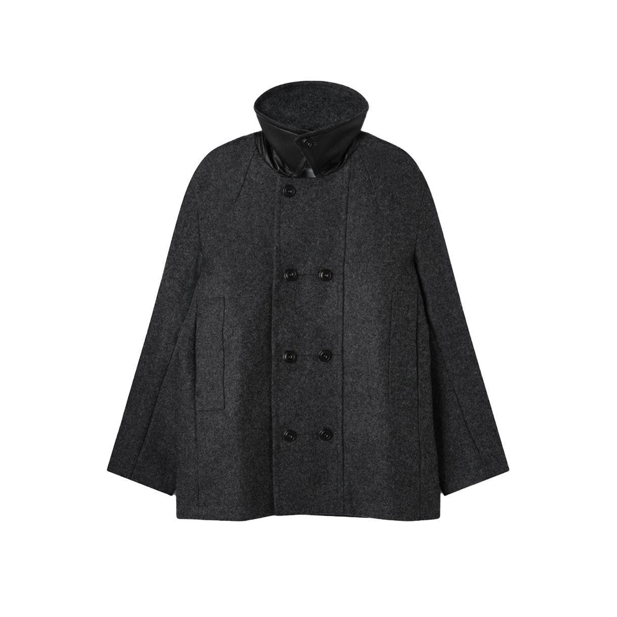 세이지 네이션 피코트 차콜 - 25FW(Sage Nation Peacoat Charcoal - 25FW) - 2