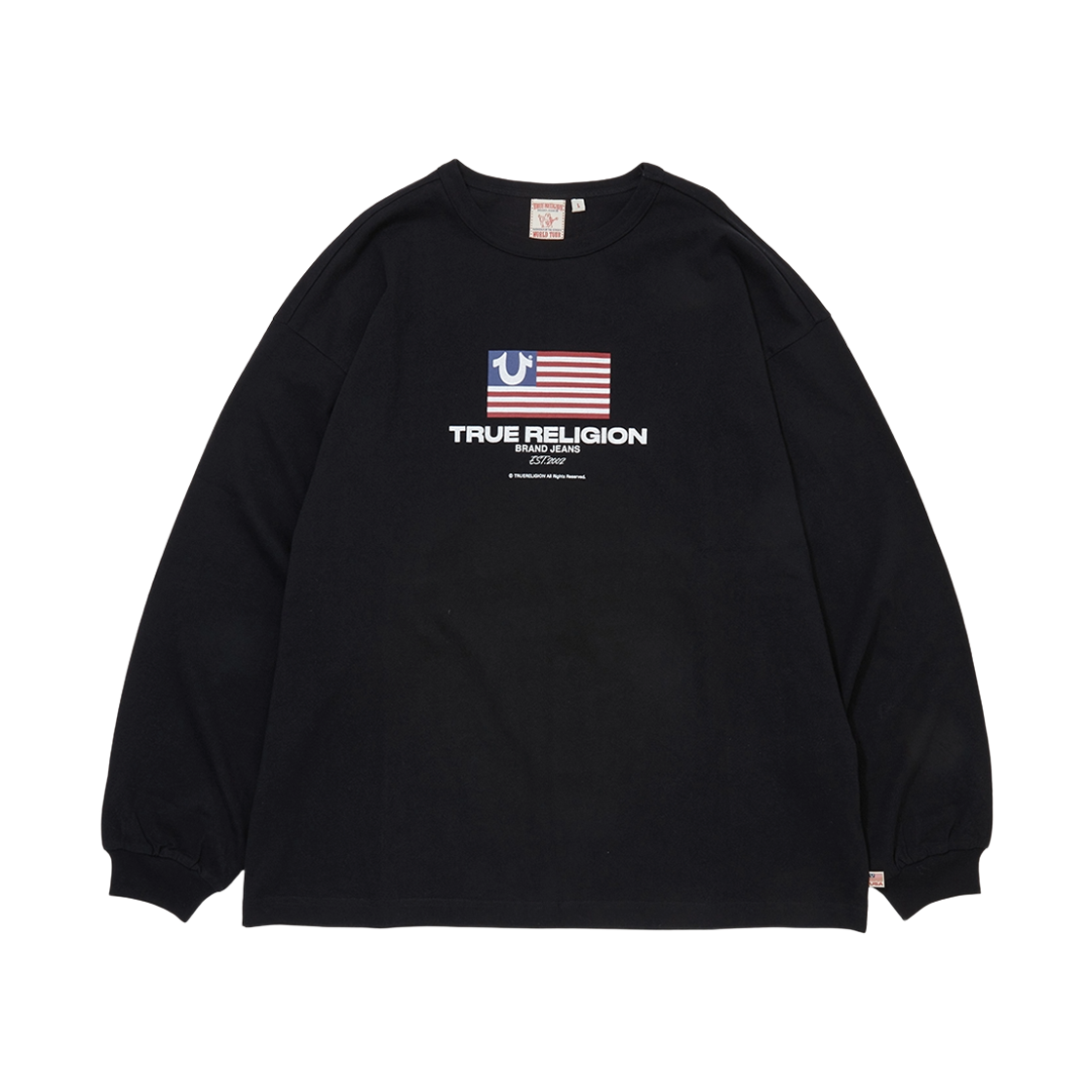 트루릴리젼 뉴 글로리 롱 슬리브_블랙(True Religion New Glory Long Sleeve_Black)