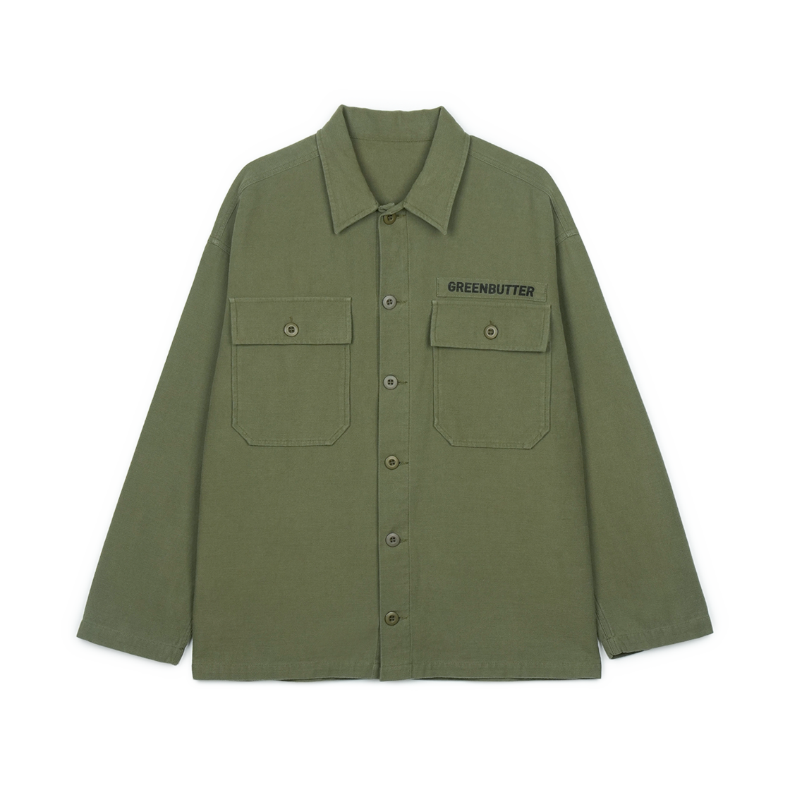 P0000BGU Greenbutter Field Shirt Jacket Khaki