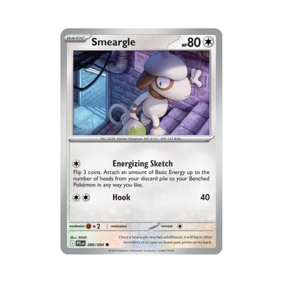포켓몬 TCG 루브도 C 판타스말 플레임즈 (영문판)(Pokemon TCG Smeargle C Phantasmal Flames (English Ver.)) - 1
