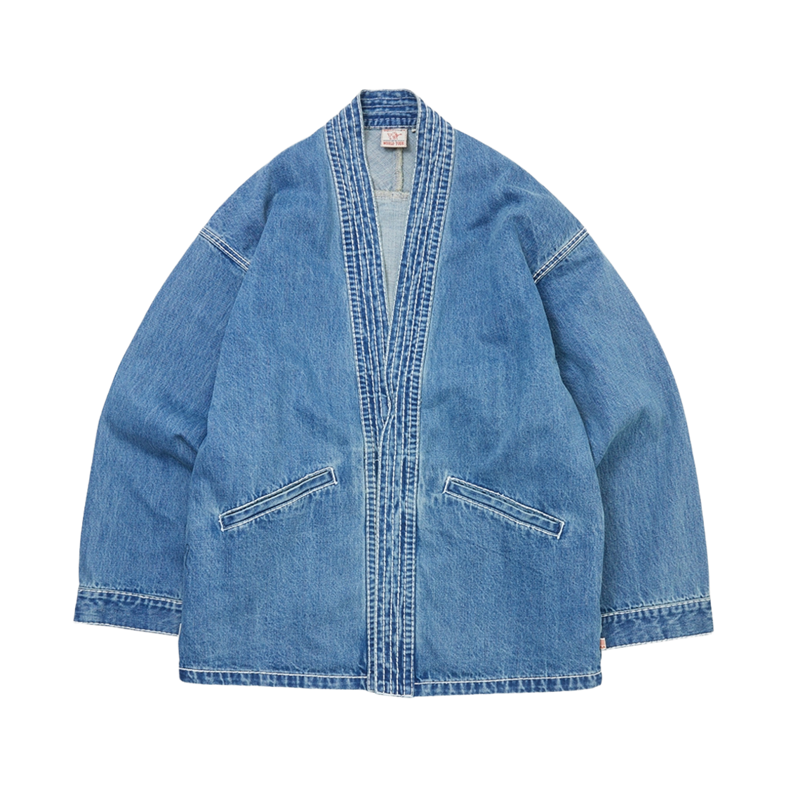 트루릴리젼 데님 하오리 자켓_워시드 인디고(True Religion Denim Haori Jacket_Washed Indigo)