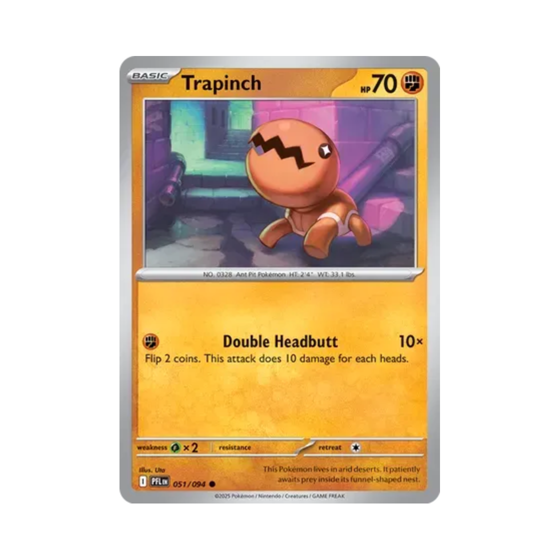 포켓몬 TCG 톱치 C 판타스말 플레임즈 (영문판)(Pokemon TCG Trapinch C Phantasmal Flames (English Ver.)) - 1