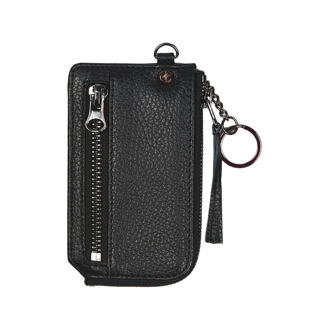 이티씨이 2 집 카드 월렛 블랙(ETCE 2 Zip Card Wallet Black)