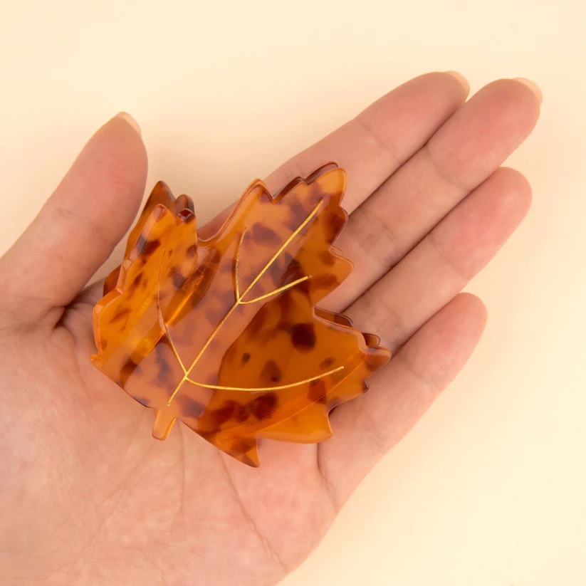 쿠쿠수제뜨 메이플 헤어집게핀(Coucou Suzette Maple Hairclaw) - 4