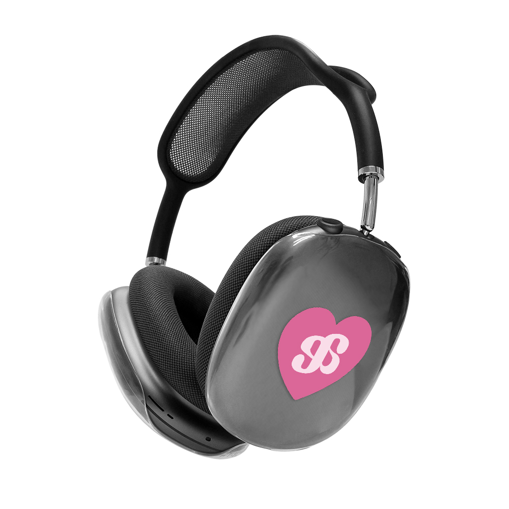 어프어프 핑크 포니 하트 에어팟 맥스 케이스 클리어(earpearp Pink Pony Heart AirPods Max Case Clear) - 2