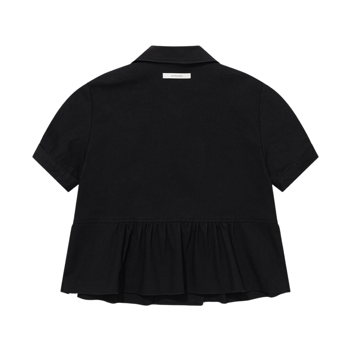 어글리쉐도우 더블 블라우스 자켓 블랙(UGLYSHADOW Double Blouse Jacket Black) - 2