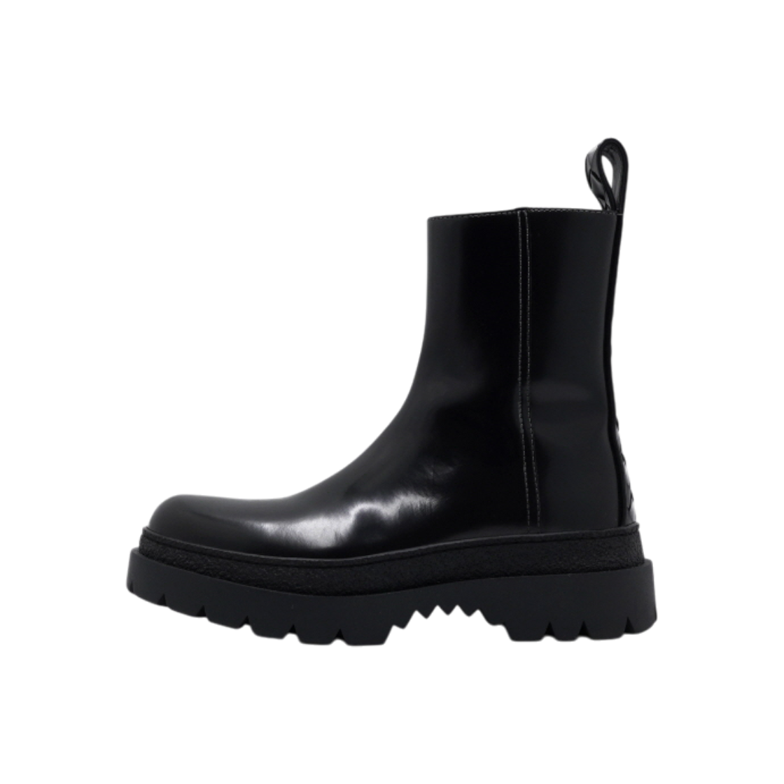 보테가 베네타 775280 블랙 레더 하이웨이 남성 앵클부츠aa59328(Bottega Veneta Black Leather Highway Men's Ankle Boots)