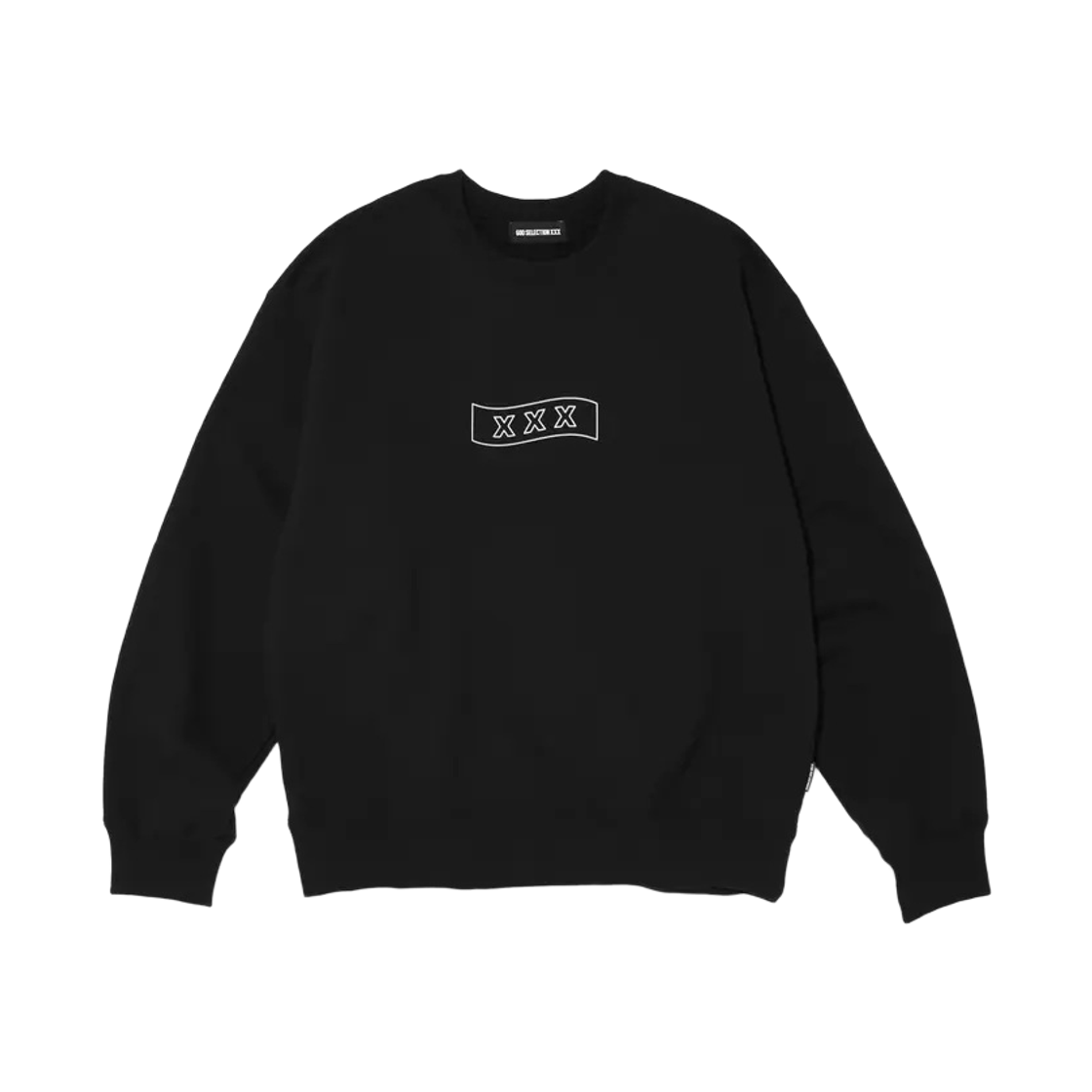 GX-A26-CS-04 Black R&Co. GodselectionXXX Crew Neck Sweat Shirt