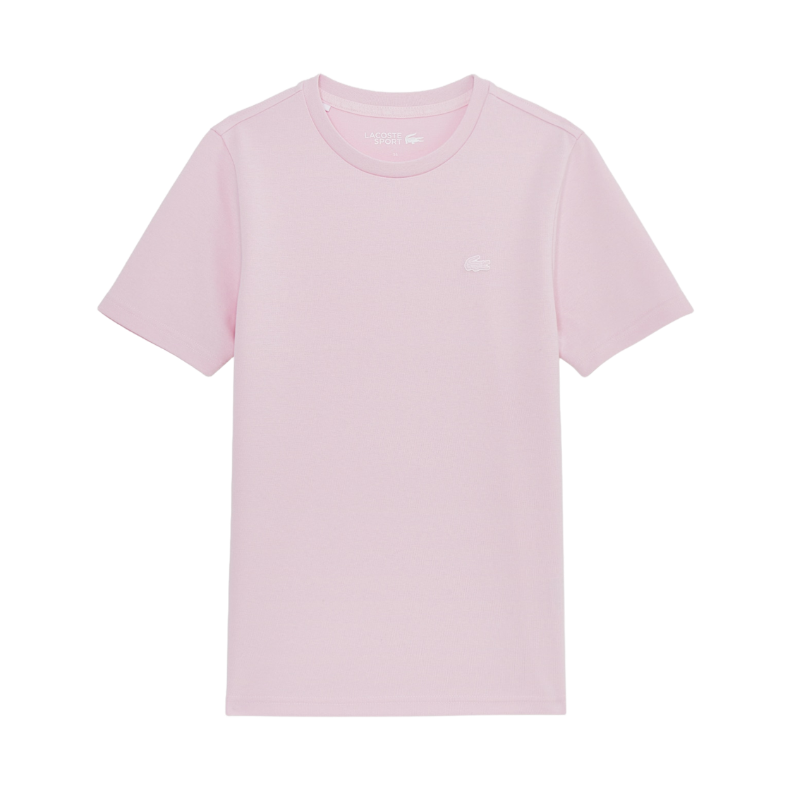 (W) 라코스테 베이직 티셔츠 핑크((W) Lacoste Basic T-Shirt Pink) - 1