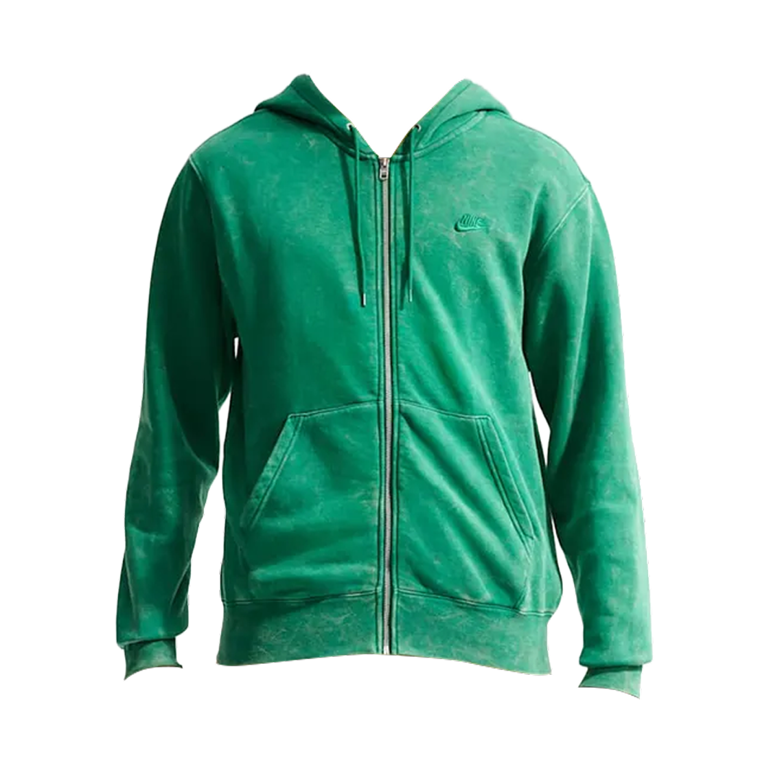 나이키 클럽 풀 집 플리스 후드 말라카이트 (IQ6422-365)(Nike Club Full Zip Fleece Hoodie Malachite (IQ6422-365)) - 1