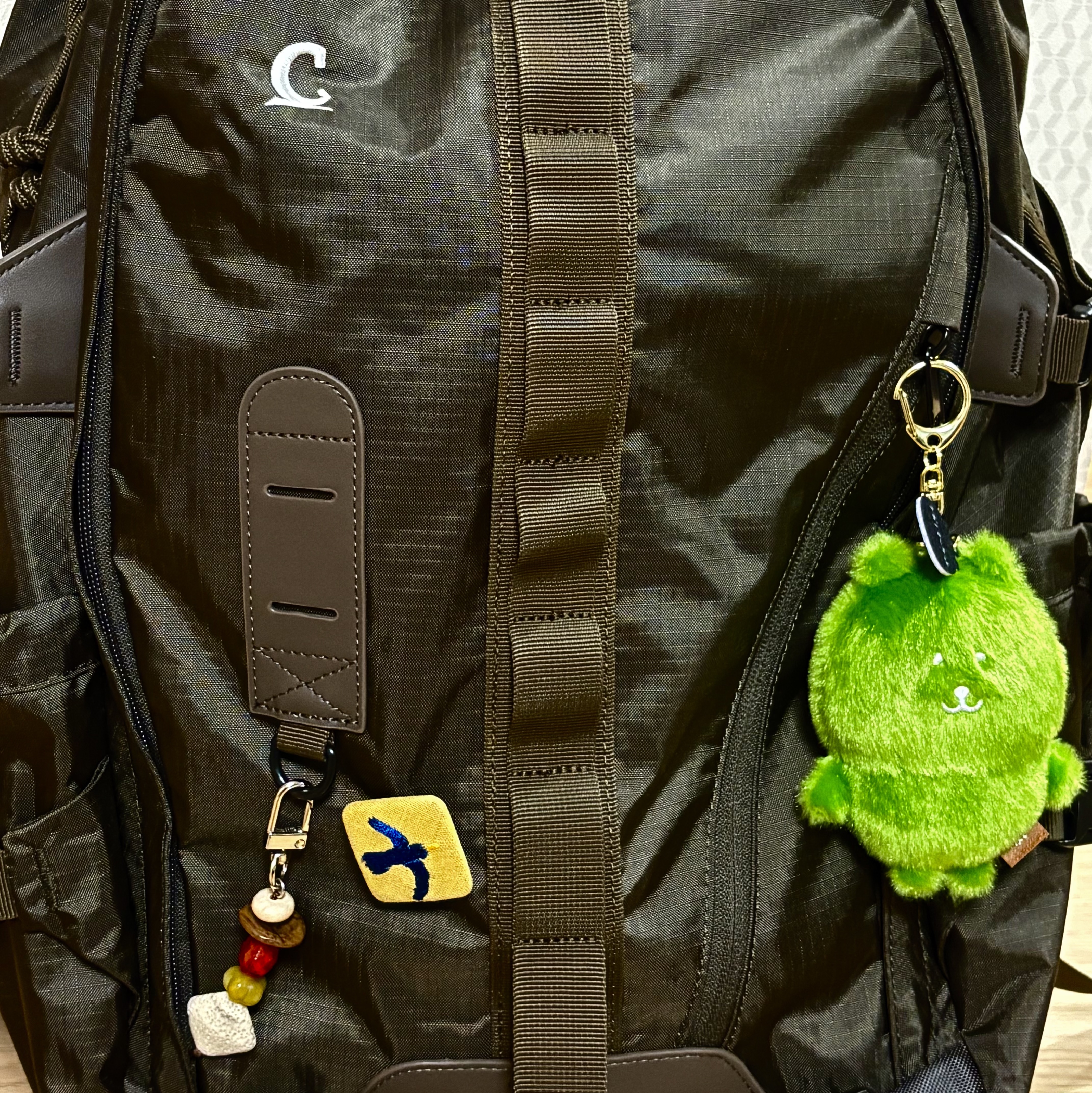 Covernat Tactic Backpack Chocolate 착용 스타일