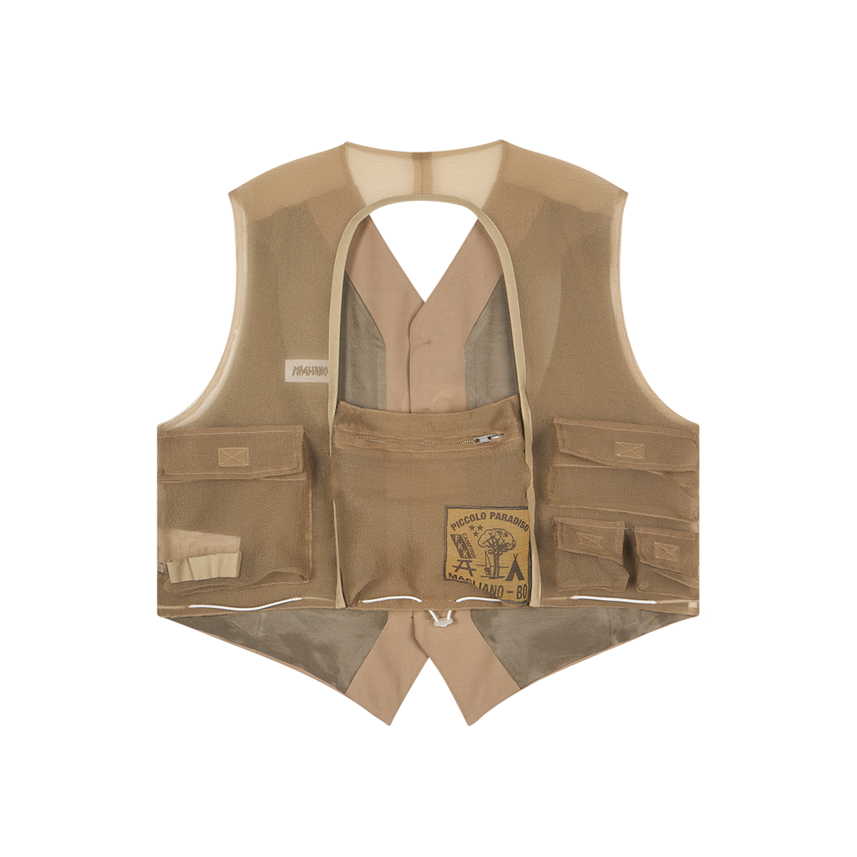 마리아노 피콜로 파라디소 베스트 베이지 - 26SS(Magliano Piccolo Paradiso Vest Beige - 26SS) - 2