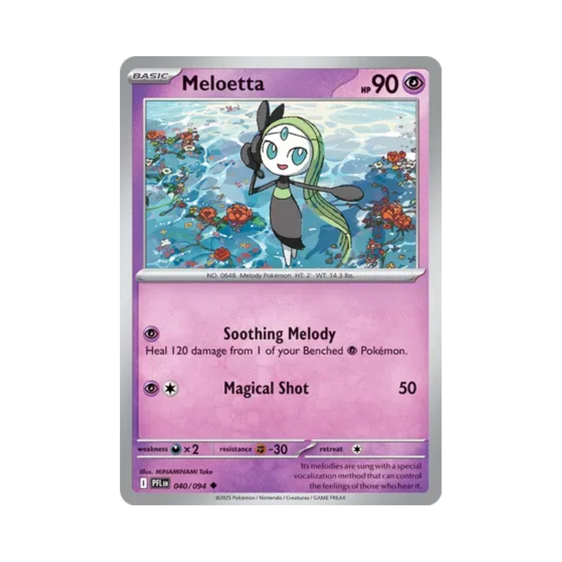 포켓몬 TCG 메로엣타 U 판타스말 플레임즈 (영문판)(Pokemon TCG Meloetta U Phantasmal Flames (English Ver.)) - 1