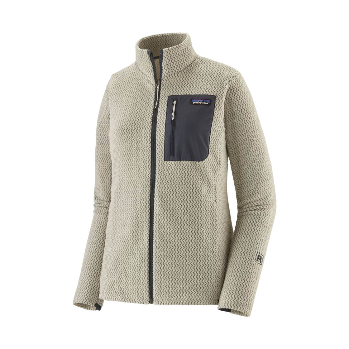 (W) 파타고니아 R1 에어 플리스 자켓 울 화이트