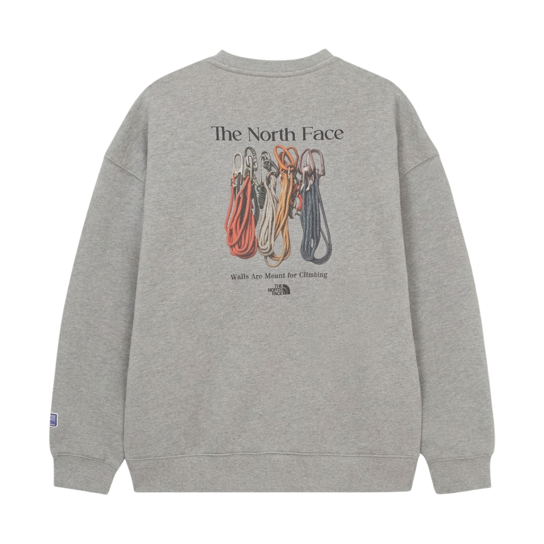 NM5MR55B The North Face Karabiner Sweatshirts Melange Grey - 26SS