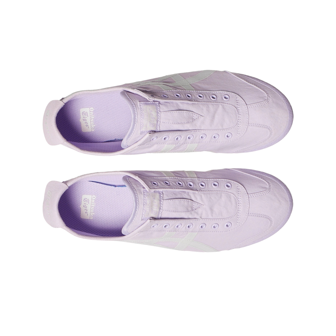 오니츠카 타이거 멕시코 66 슬립온 디지털 라벤더 크림(Onitsuka Tiger Mexico 66 Slip-On Digital Lavender Cream) - 2