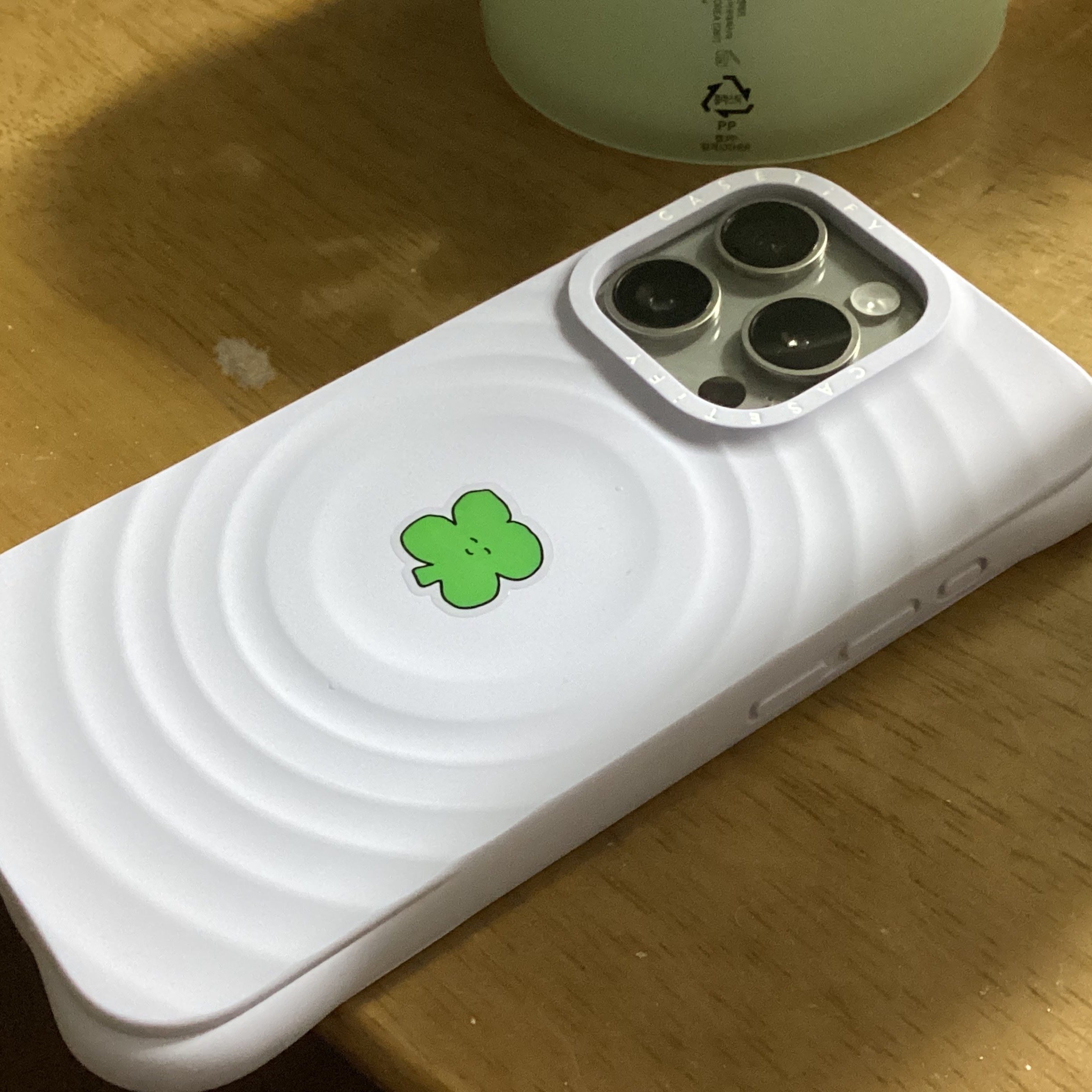 Casetify iPhone MagSafe Ripple Case Periwinkle 착용 스타일 - 2