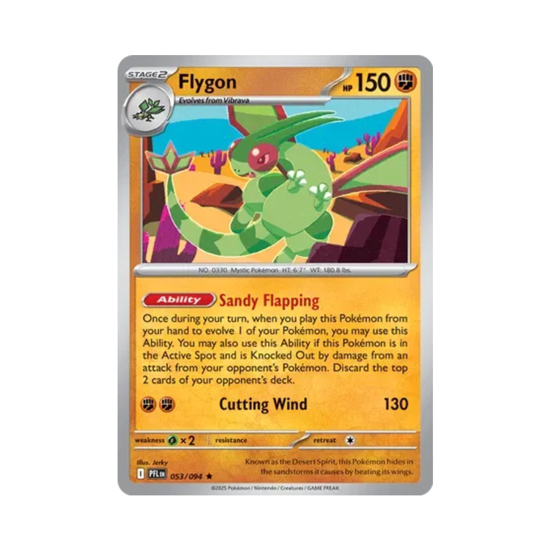 포켓몬 TCG 플라이곤 R 판타스말 플레임즈 (영문판)(Pokemon TCG Flygon R Phantasmal Flames (English Ver.)) - 1