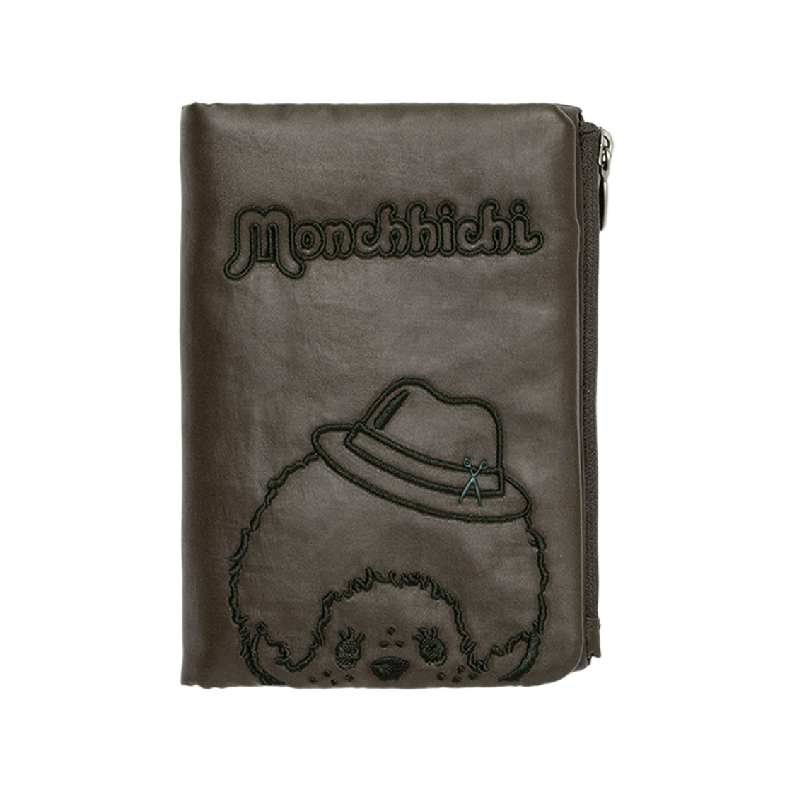 조셉앤스테이시 트래블 월렛 몬치치 보이 카키(JOSEPH&STACEY Travel Wallet Monchhichi Boy Khaki)
