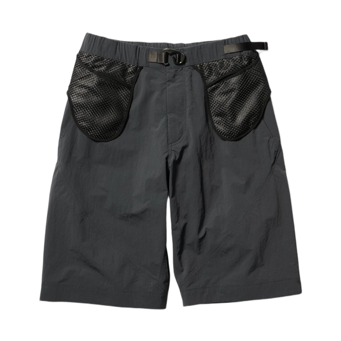 골드윈 제로 헬리코드 포켓 쇼츠 잉크 블랙(Goldwin 0 Helicoid Pocket Shorts Ink Black)