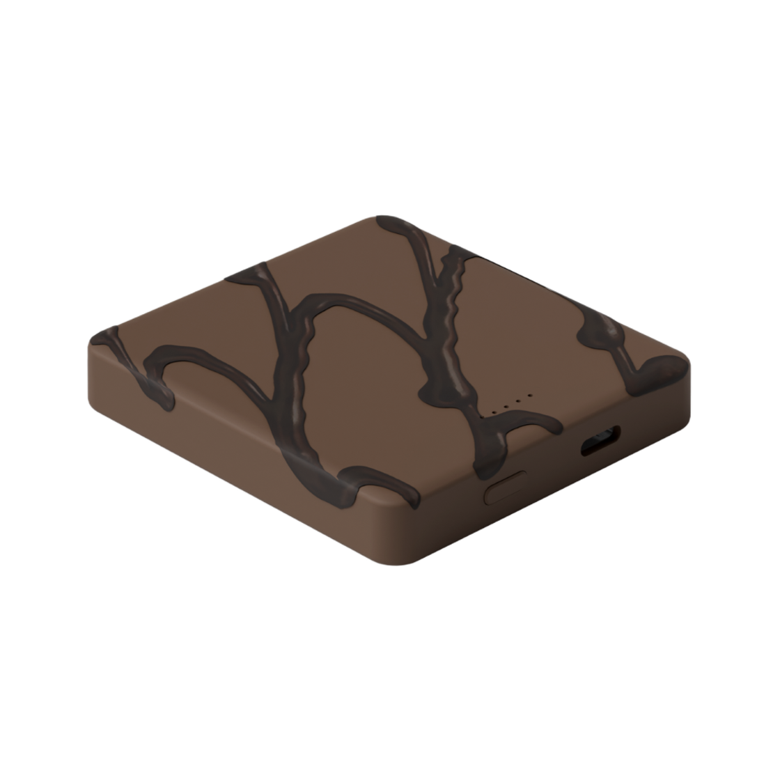 미니덕트 오예스 맥세이프 보조배터리 4000mAh, 초코브라운(Miniduct Oyes Maxafe Auxiliary Battery 4000 mAh, Chocolate Brown) - 1