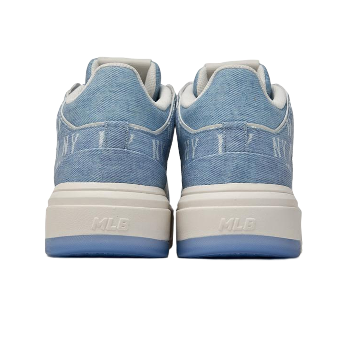 MLB 청키라이너 미드 데님 모노그램 SL 뉴욕 양키스 블루(MLB Chunky Liner Mid Denim Monogram SL New York Yankees Blue) - 3