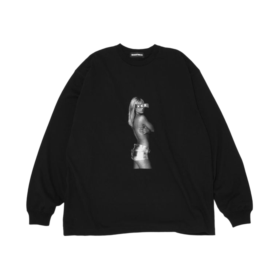 GX-A26-LT-04 Black R&Co. GodselectionXXX Long Sleeve T-Shirt Black