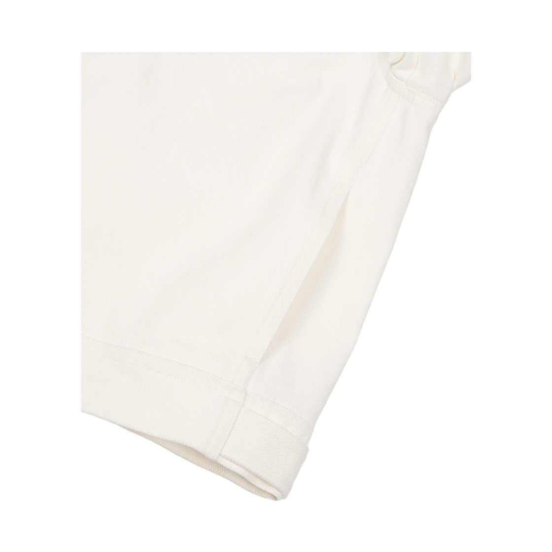 이티씨이 베이스 크롭 더블 플랩 트러커 화이트(ETCE Base Crop Double Flap Trucker White) - 6