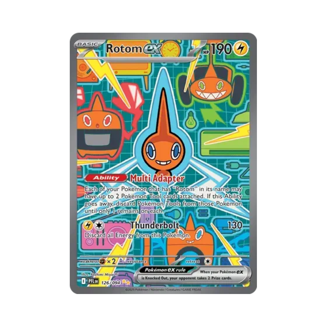 포켓몬 TCG 로토무 ex SIR 판타스말 플레임즈 (영문판)(Pokemon TCG Rotom ex SIR Phantasmal Flames (English Ver.)) - 1