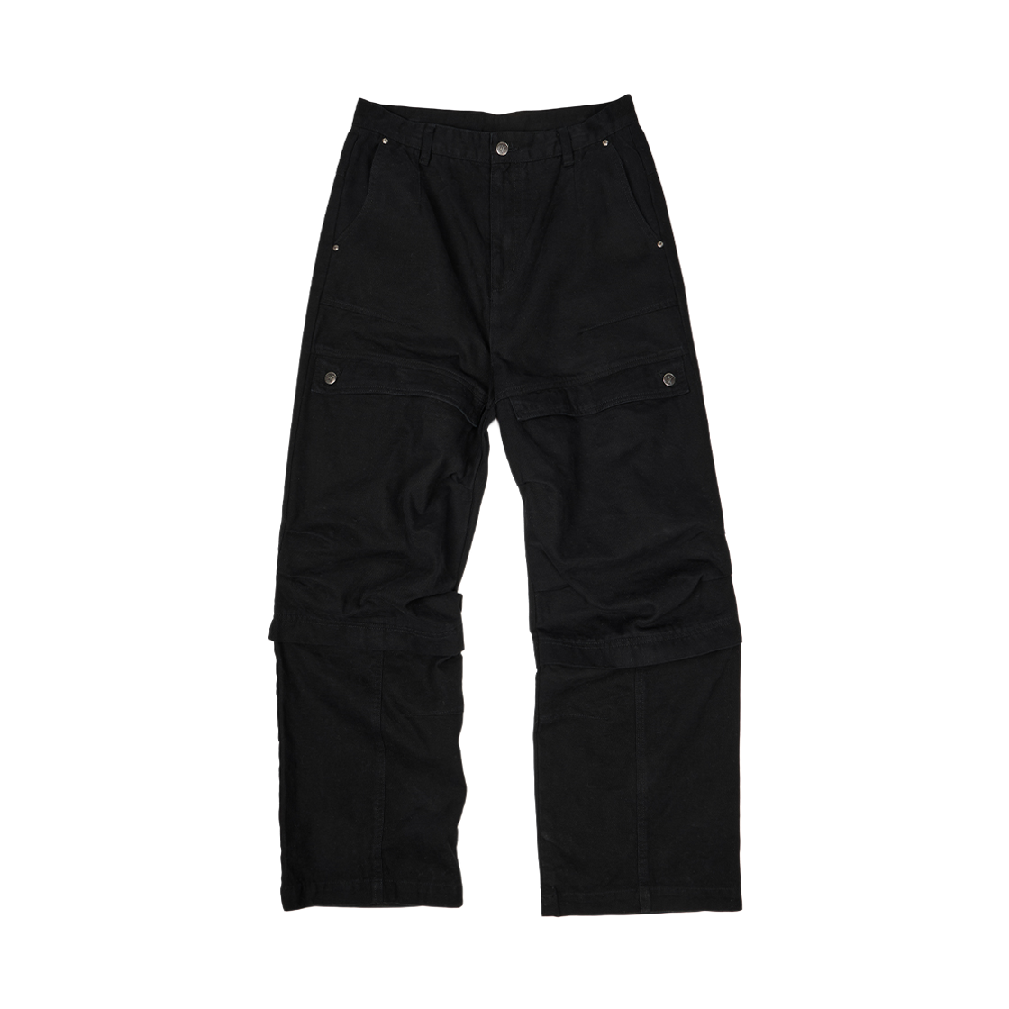 이티씨이 6 포켓 배틀 카고 팬츠 블랙(ETCE 6P Battle Cargo Pants Black)