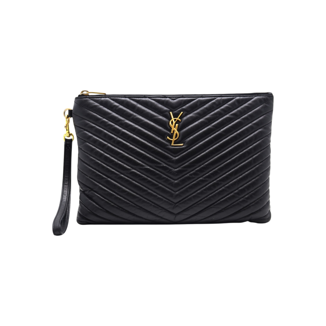 IT556CTEKONQ Saint Laurent Medium Matelasse Clutch 559193