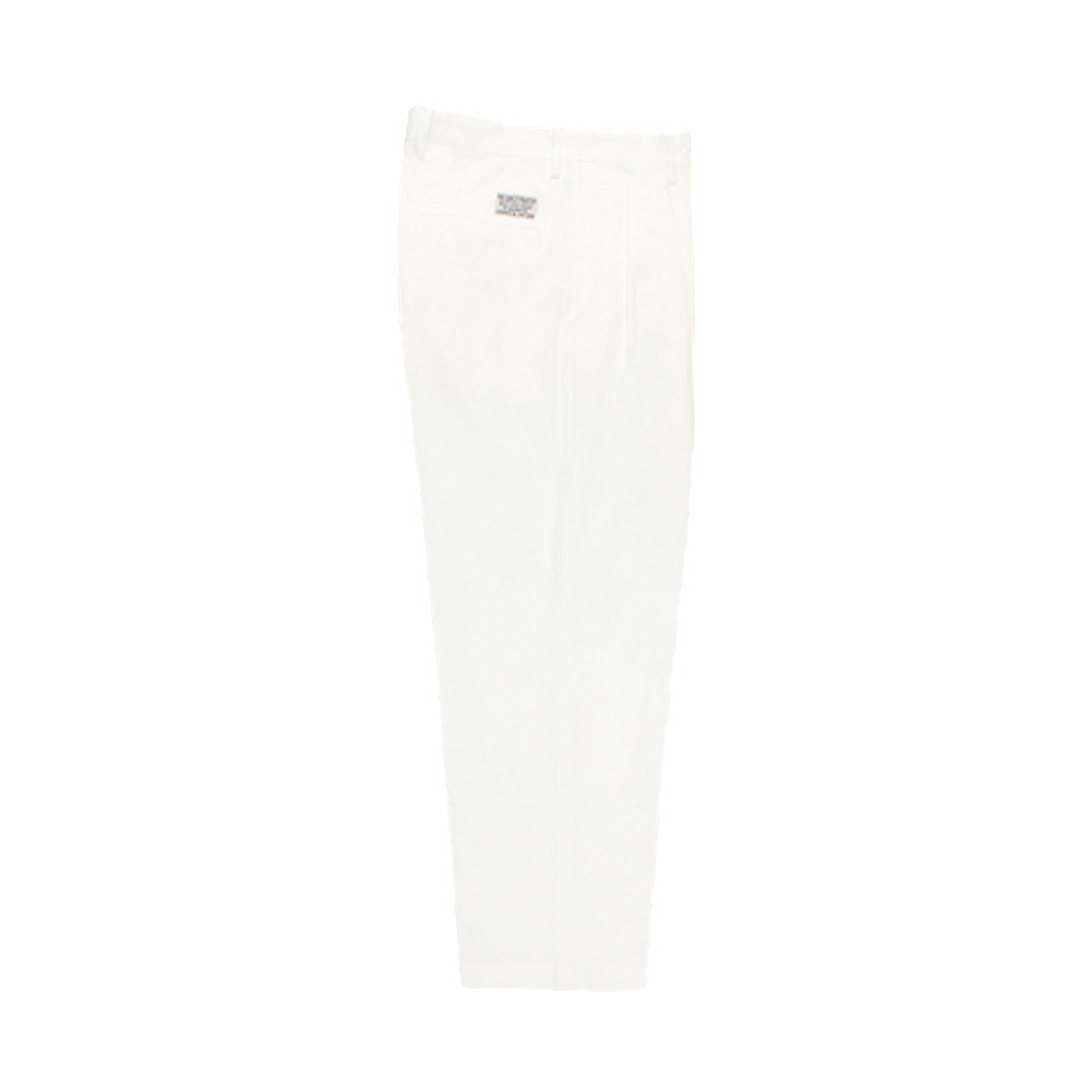 와코 마리아 더블 플리츠 치노 트라우저 화이트(Wacko Maria Double Pleated Chino Trousers White)