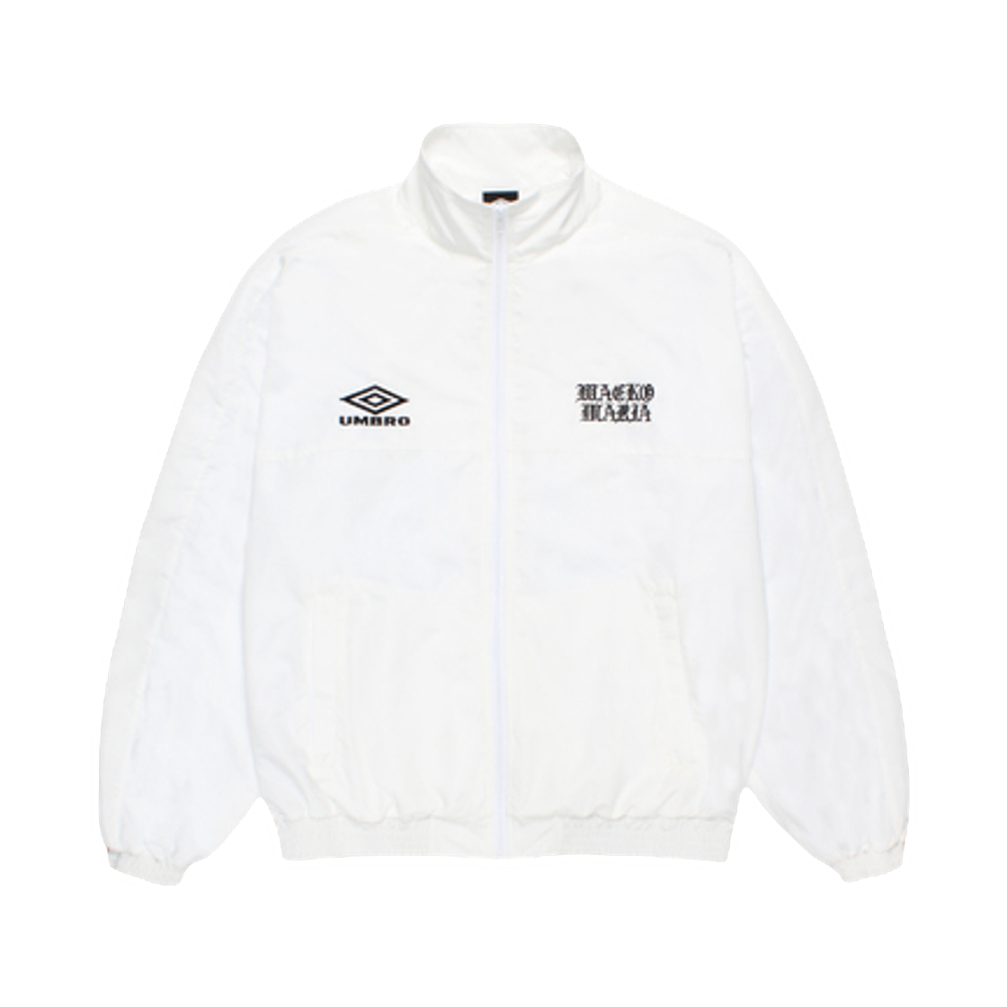 엄브로 x 와코 마리아 나일론 트랙 자켓 화이트(Umbro x Wacko Maria Nylon Track Jacket White)