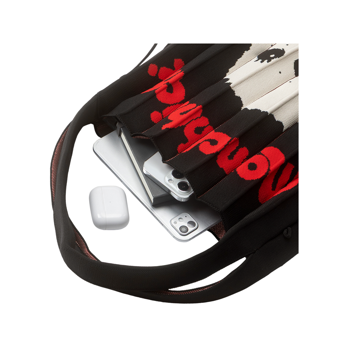 [KREAM 단독][사은품증정] 조셉앤스테이시 럭키 플리츠 니트 라지 몬치치 보이 블랙([KREAM 단독][사은품증정] JOSEPH&STACEY Lucky Pleats Knit L Monchhichi Boy Black) - 4