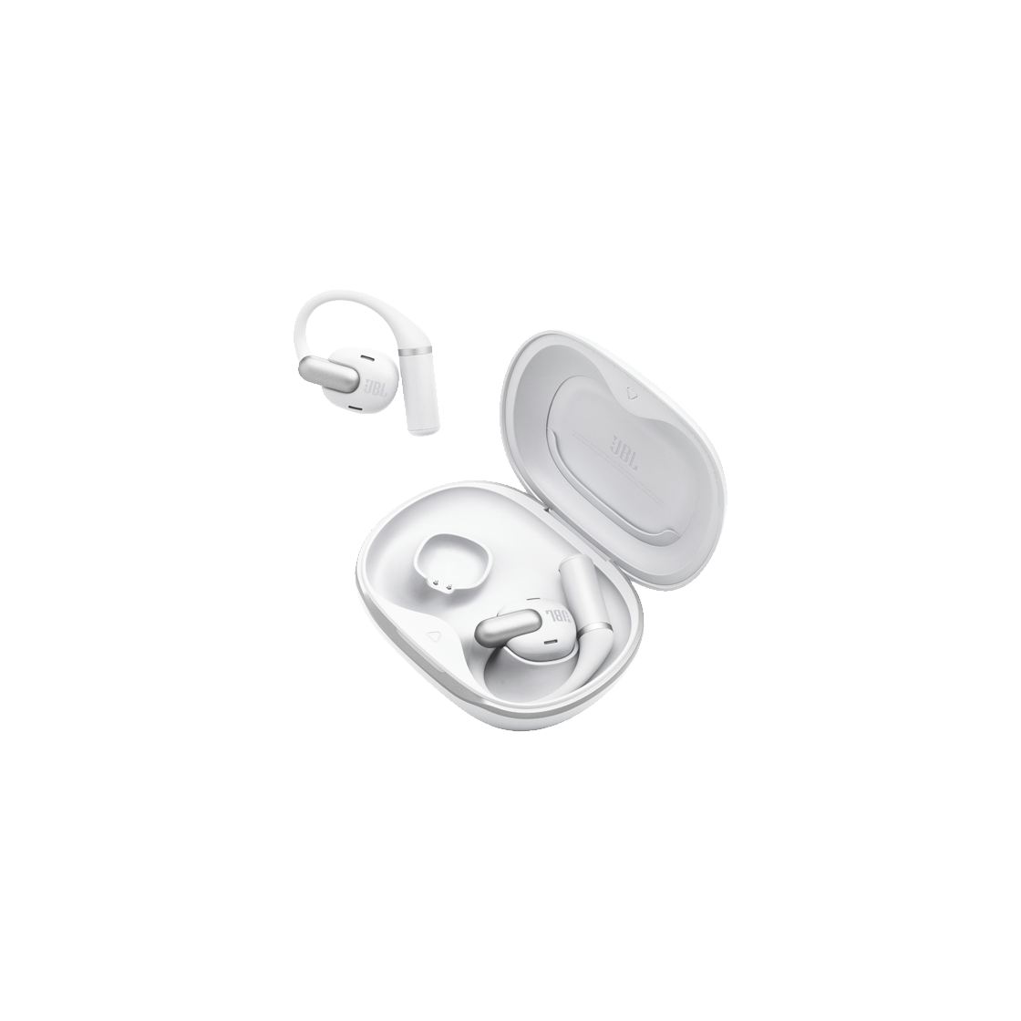 제이비엘 SENSE PRO 센스 프로 오픈형 러닝이어폰 블루투스 화이트(JBL Sense Pro Open Bluetooth Earphones White)