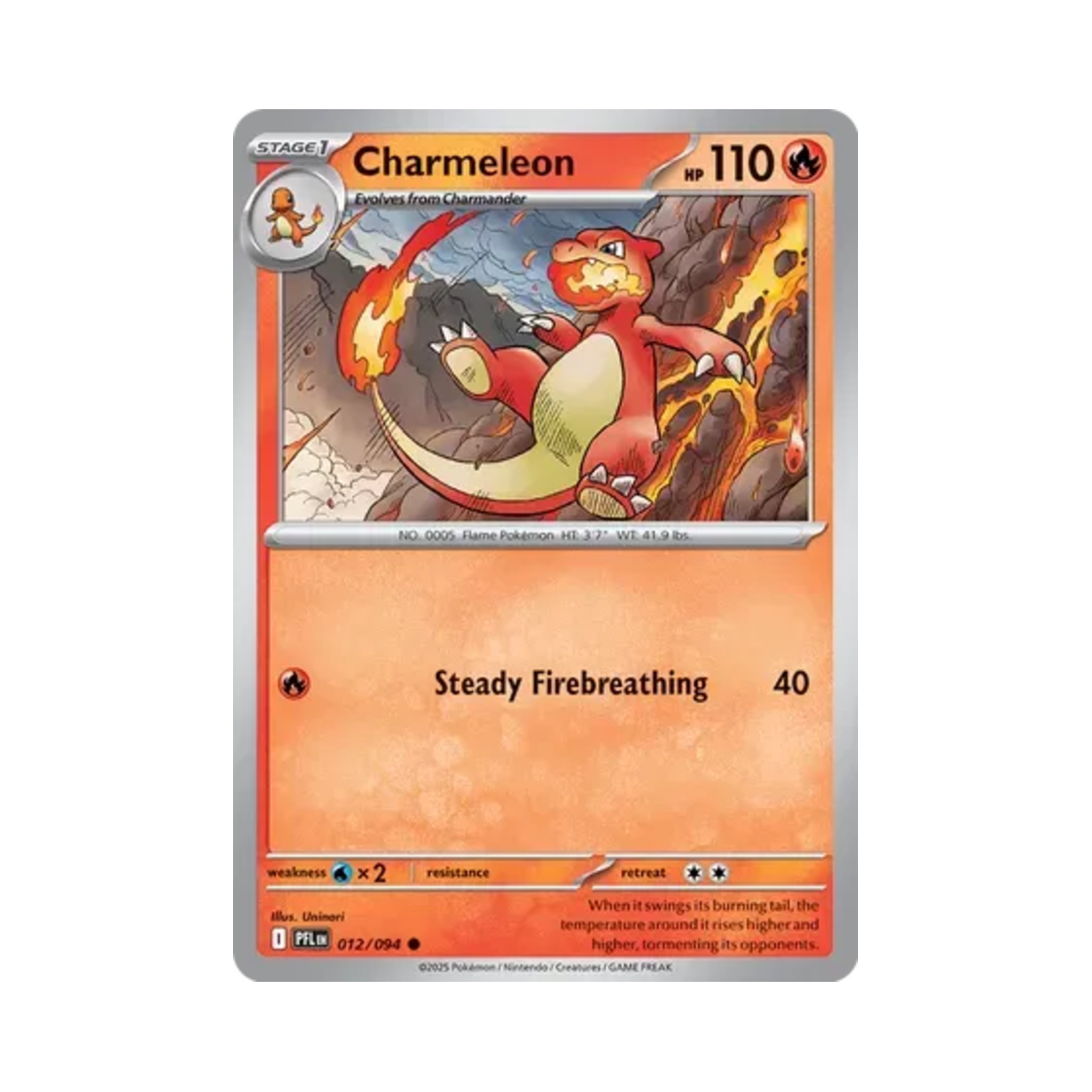 포켓몬 TCG 리자드 C 판타스말 플레임즈 (영문판)(Pokemon TCG Charmeleon C Phantasmal Flames (English Ver.)) - 1