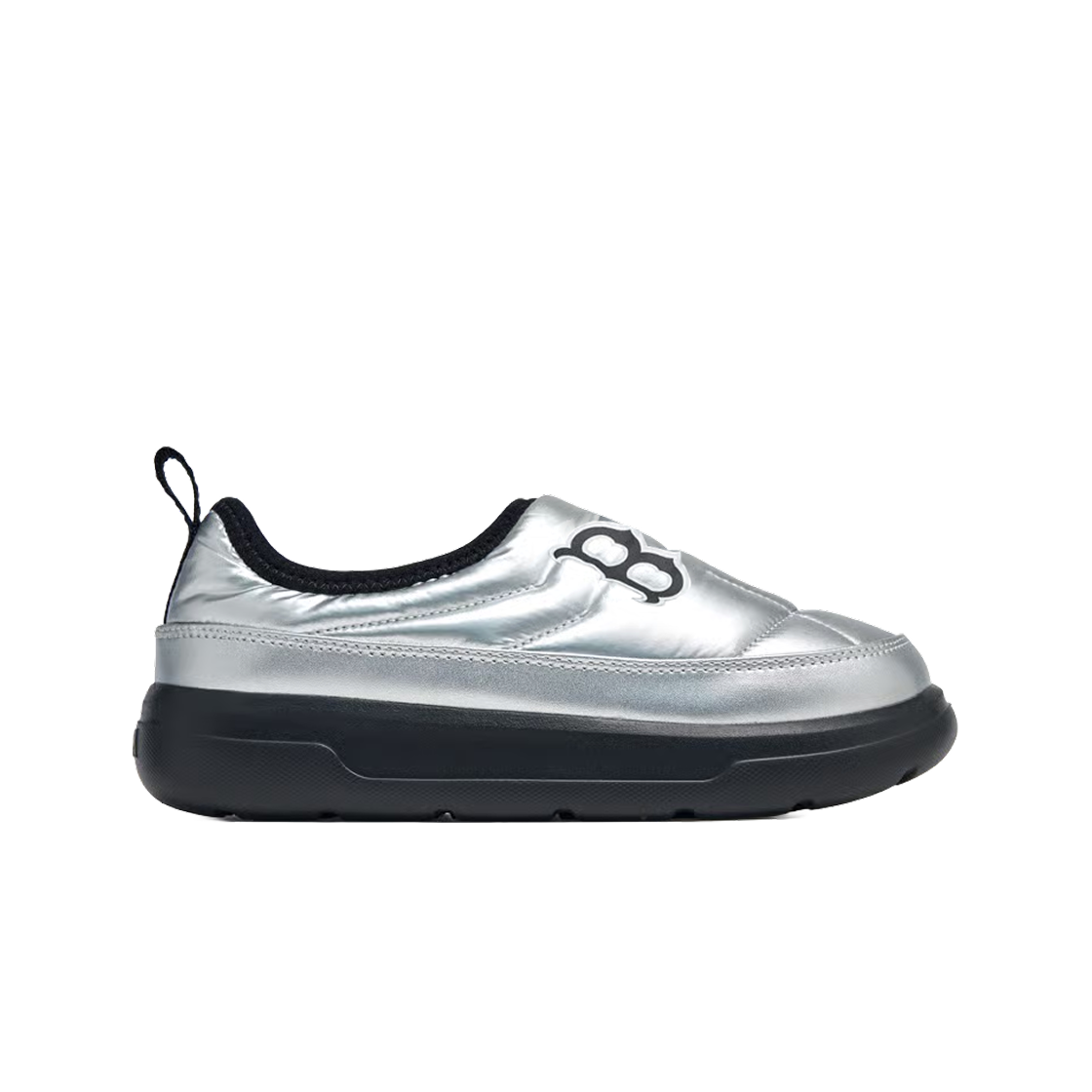 (W) MLB 커브 패딩 슬립온 보스턴 레드삭스 실버((W) MLB Curve Padding Slip-On Boston Red Sox Silver)