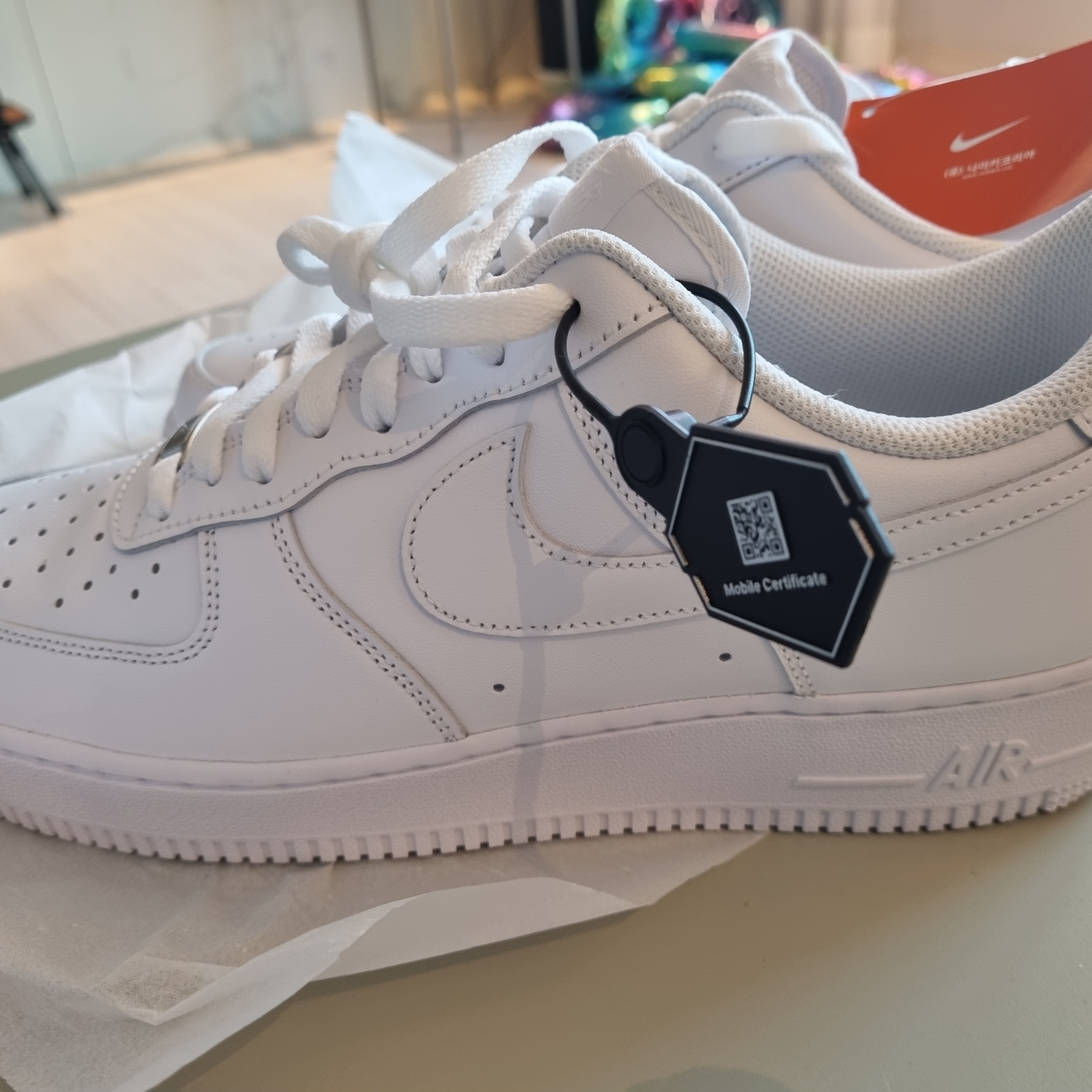 Nike Air Force 1 '07 Low White 착용 스타일 - 3