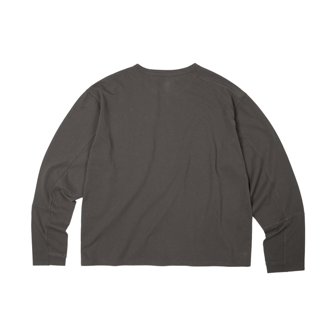 이티씨이 베이스 사이드 패널 롱 슬리브 차콜(ETCE Base Side Panel Long Sleeve Charcoal)