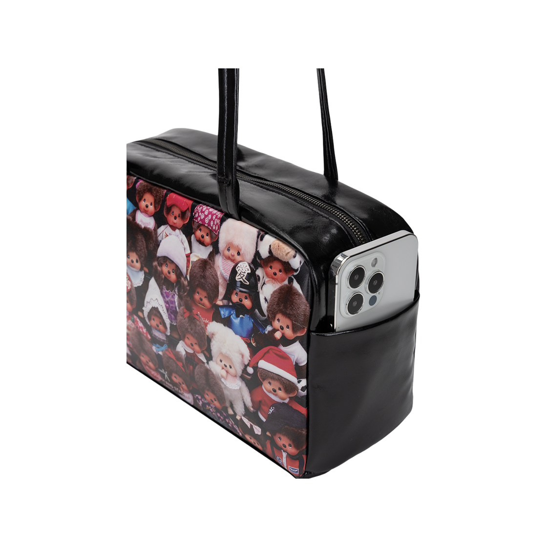 [KREAM 단독][사은품증정] 조셉앤스테이시 JAS 박스백 팀 몬치치 블랙([KREAM 단독][사은품증정] JOSEPH&STACEY JAS Box Bag Team Monchhichi Black) - 2