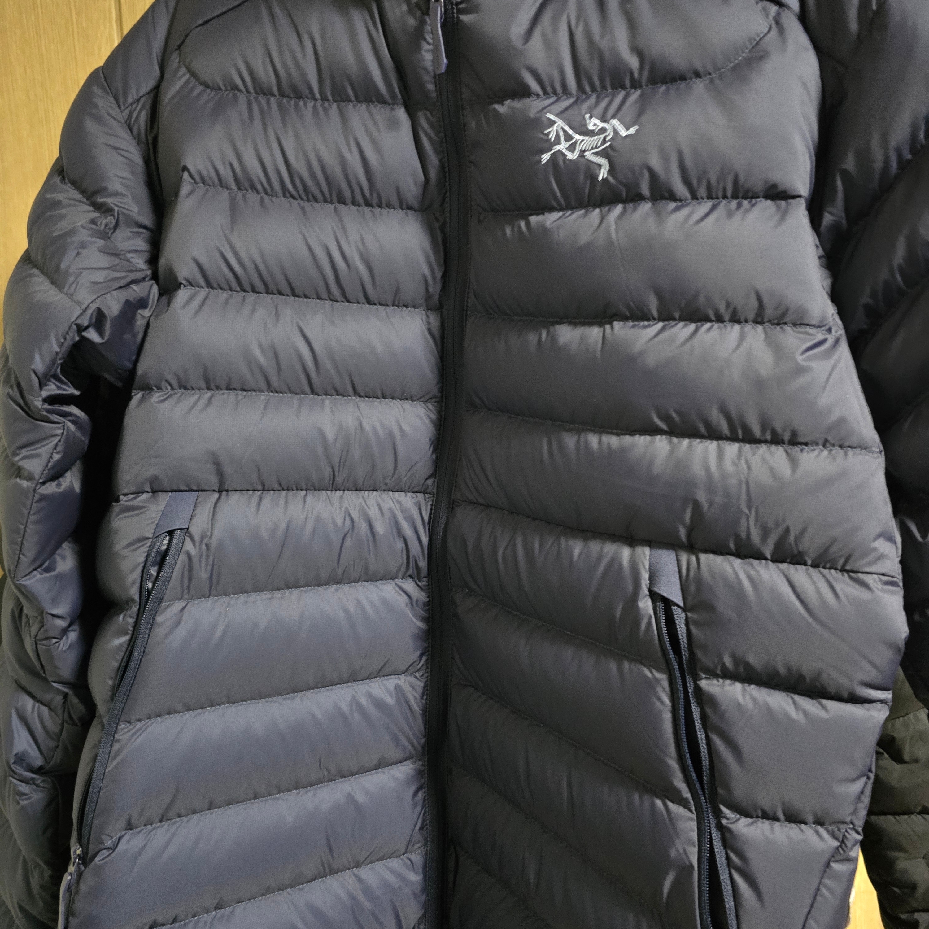 Arc'teryx Cerium Hoody Black Sapphire 착용 스타일