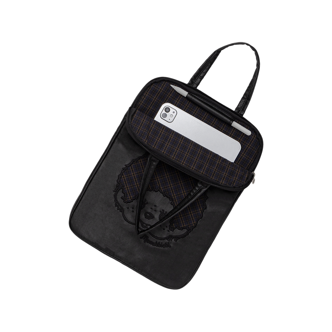 [KREAM 단독][사은품증정] 조셉앤스테이시 슬릭 태블릿 파우치 13인치 몬치치 걸 블랙([KREAM 단독][사은품증정] JOSEPH&STACEY Sleek Tablet Pouch 13inch Monchhichi Girl Black) - 2